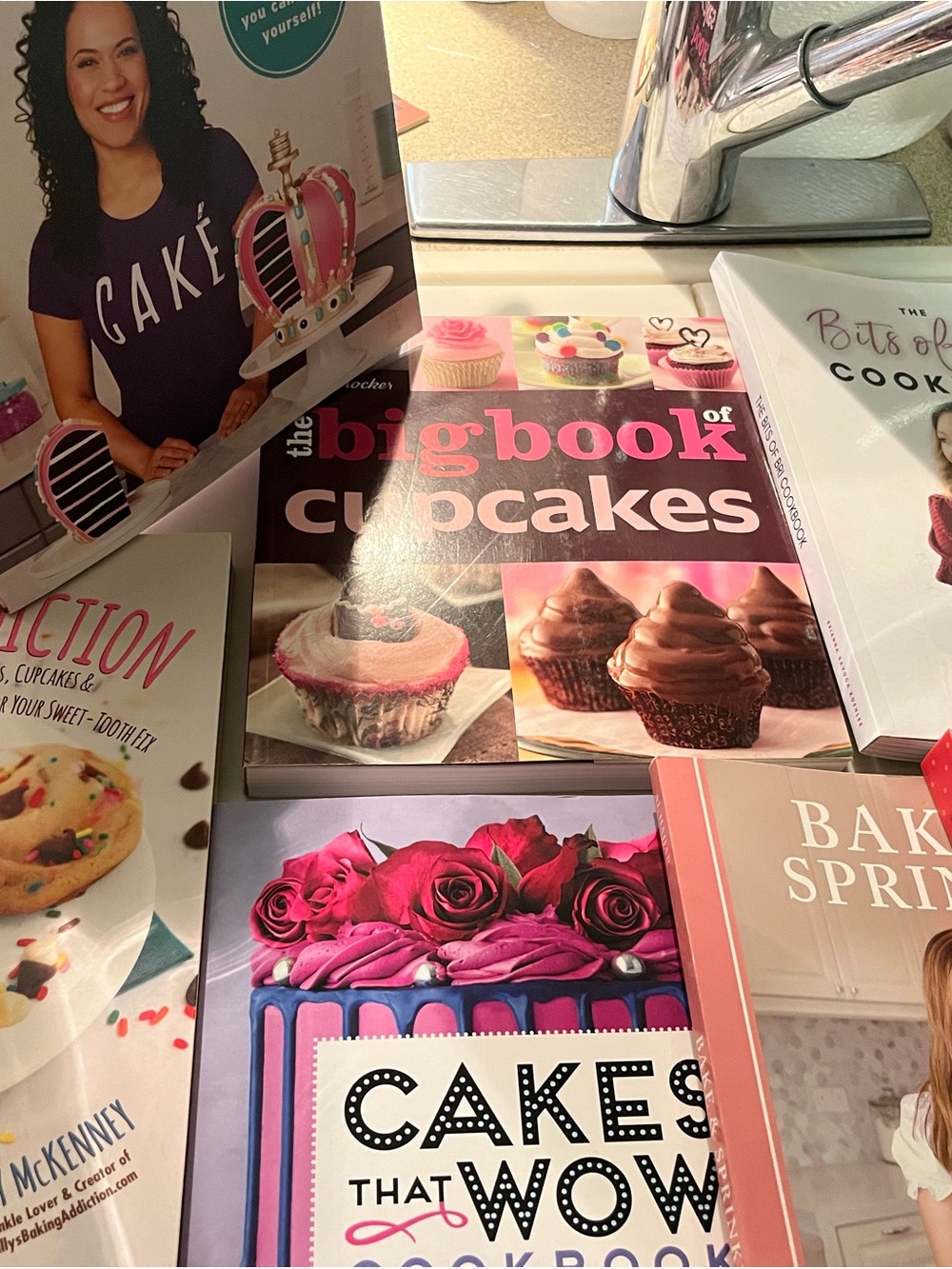 Baking Cookbook Lot.